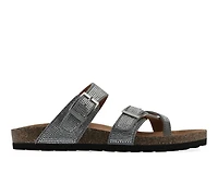 Women's White Mountain Grays Footbed Sandals