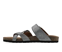 Women's White Mountain Grays Footbed Sandals