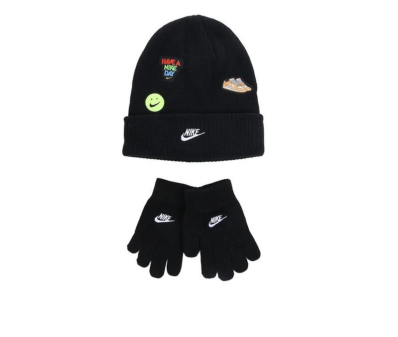 Nike Patch Peak Beanie Set