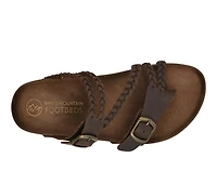 Women's White Mountain Haziest Footbed Sandals