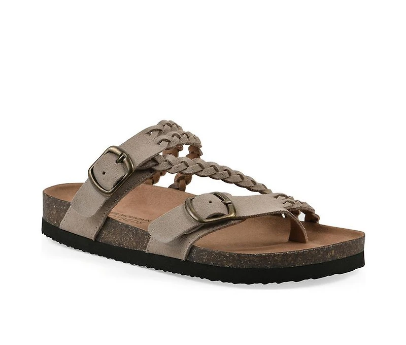 Women's White Mountain Haziest Footbed Sandals