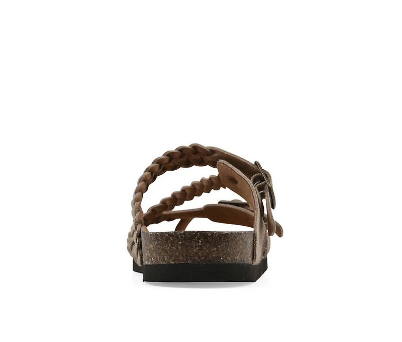 Women's White Mountain Haziest Footbed Sandals