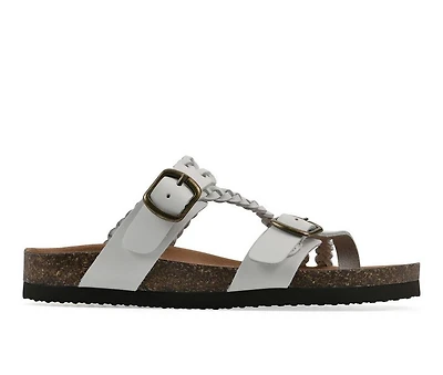 Women's White Mountain Haziest Footbed Sandals