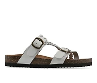 Women's White Mountain Haziest Footbed Sandals