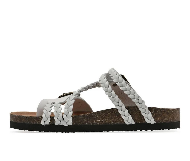 Women's White Mountain Haziest Footbed Sandals