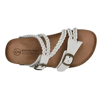 Women's White Mountain Haziest Footbed Sandals