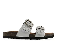 Women's White Mountain Hey Footbed Sandals