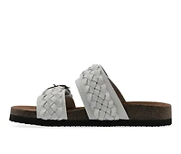 Women's White Mountain Hey Footbed Sandals