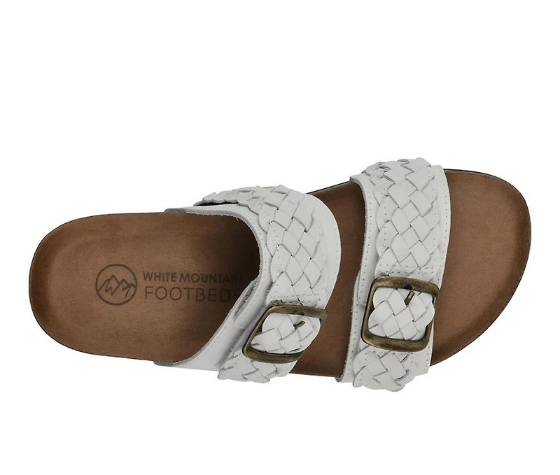 Women's White Mountain Hey Footbed Sandals