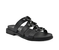 Women's White Mountain Koala Slide Sandals