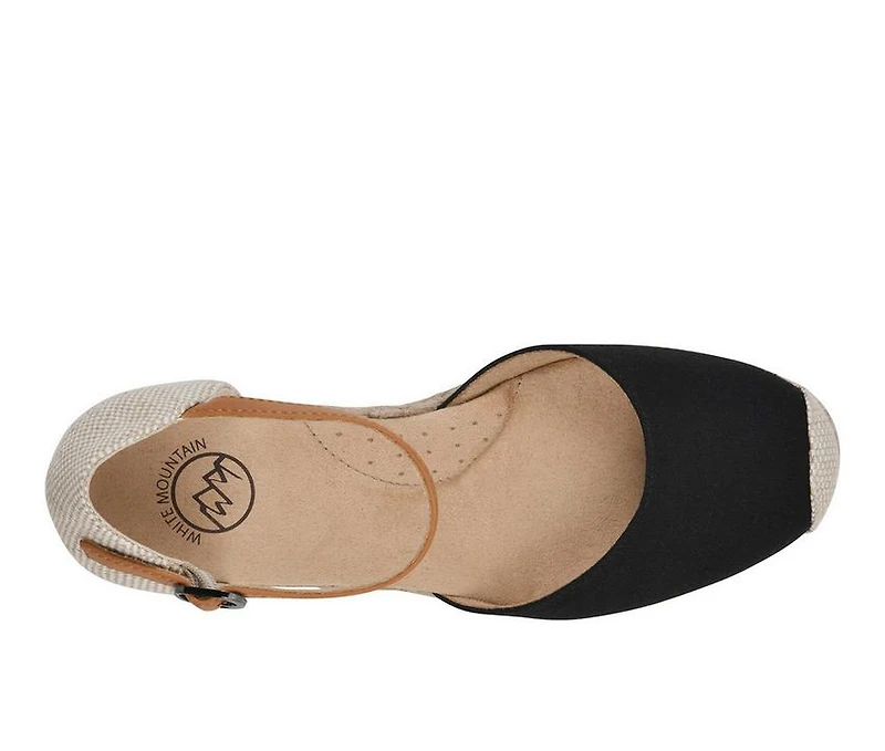 Women's White Mountain Maintain Wedge Sandals