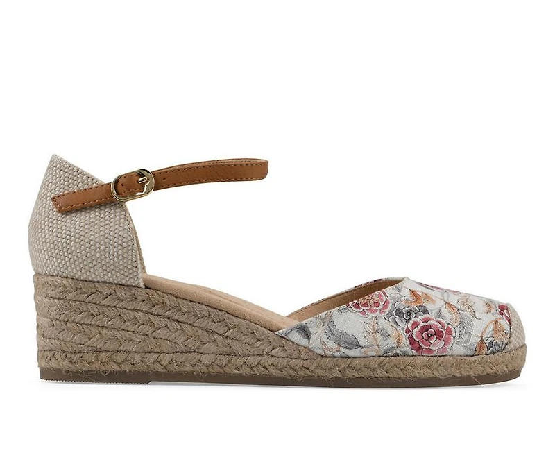 Women's White Mountain Maintain Wedge Sandals