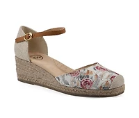 Women's White Mountain Maintain Wedge Sandals