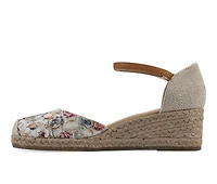 Women's White Mountain Maintain Wedge Sandals
