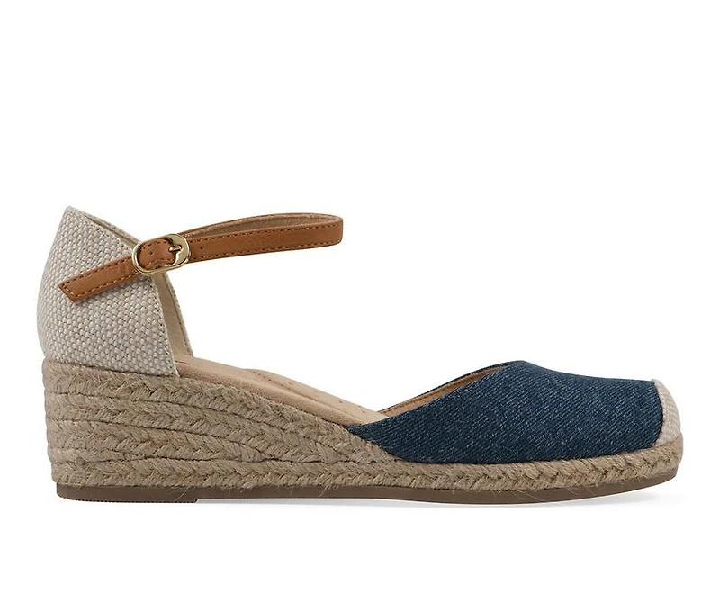 Women's White Mountain Maintain Wedge Sandals