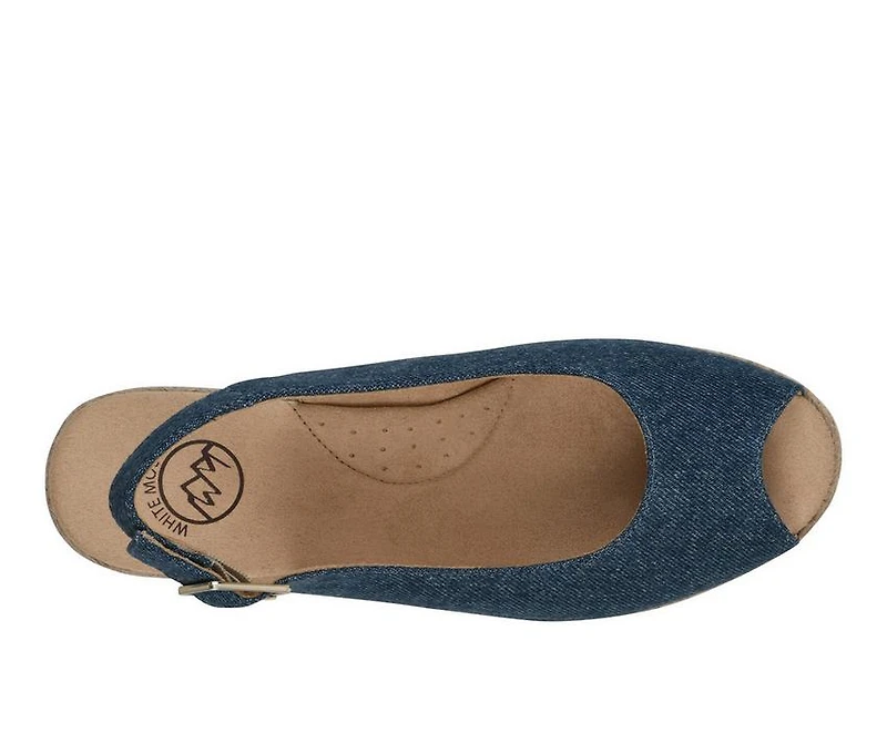 Women's White Mountain Maize Wedges