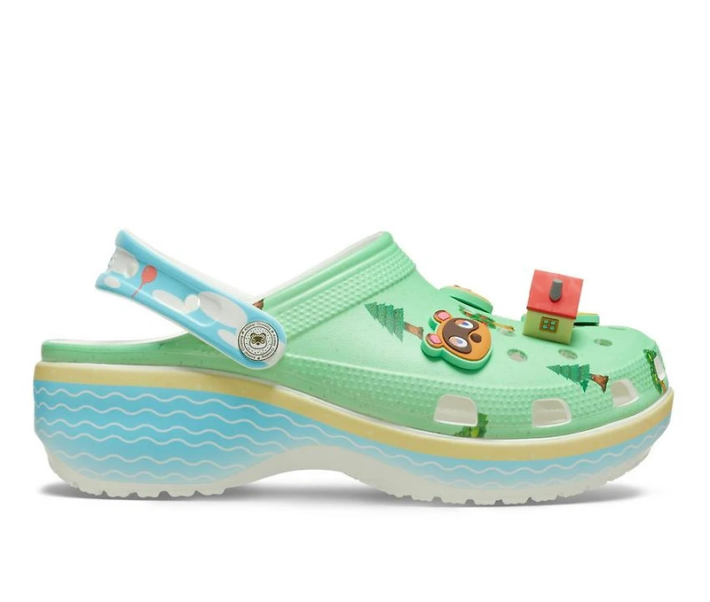 Women's Crocs Animal Crossing Platform Clog