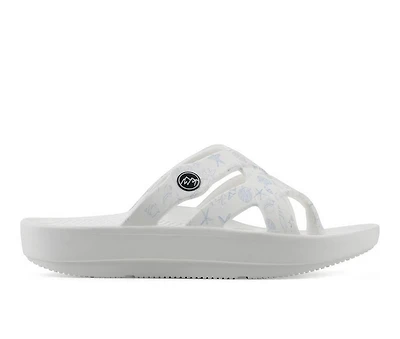 Women's White Mountain Rip Sandals