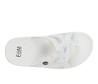 Women's White Mountain Rip Sandals