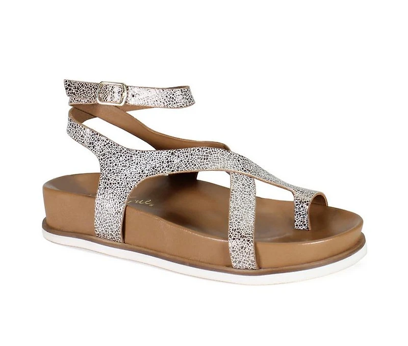 Women's DIBA TRUE Carn Ival Footbed Sandals