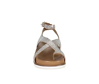 Women's DIBA TRUE Carn Ival Footbed Sandals