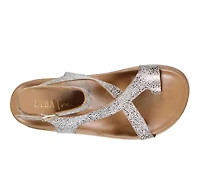 Women's DIBA TRUE Carn Ival Footbed Sandals