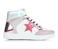Girls' Kensie Girl Little Kid & Big Star Hi-Top Sneaker