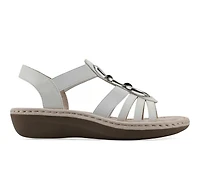 Women's Cliffs by White Mountain Caselyn Comfort Wedge Sandals
