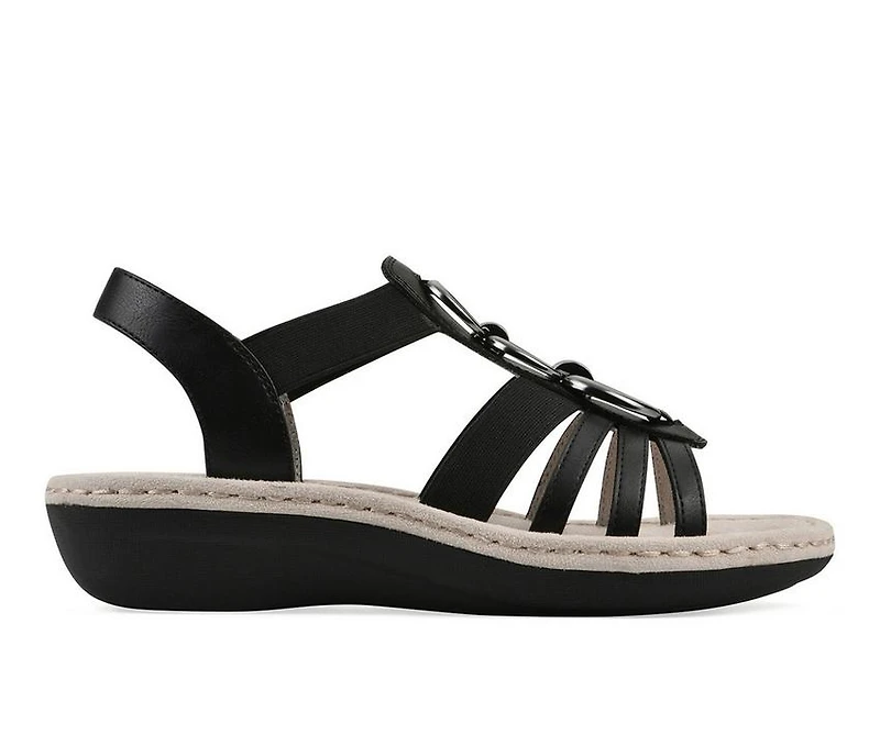 Women's Cliffs by White Mountain Caselyn Comfort Wedge Sandals