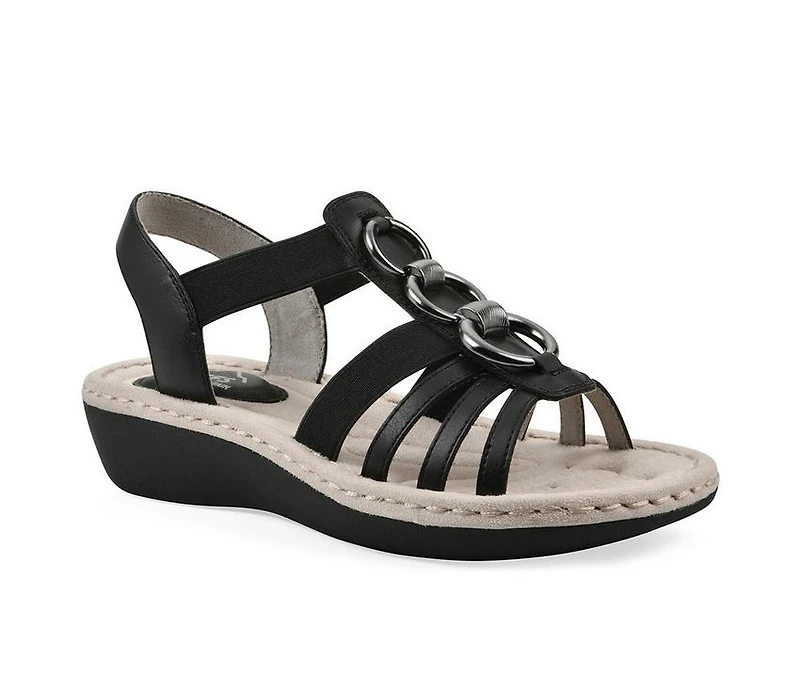 Women's Cliffs by White Mountain Caselyn Comfort Wedge Sandals