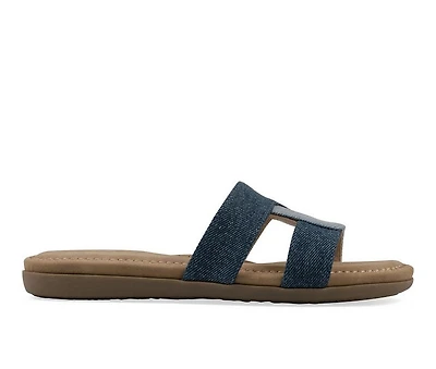 Women's Cliffs by White Mountain Fraida Slide Sandals