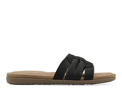 Women's Cliffs by White Mountain Fraley Slide Sandals