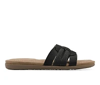 Women's Cliffs by White Mountain Fraley Slide Sandals