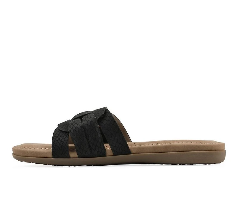 Women's Cliffs by White Mountain Fraley Slide Sandals