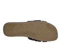Women's Cliffs by White Mountain Fraley Slide Sandals