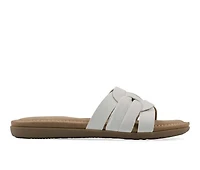 Women's Cliffs by White Mountain Fraley Slide Sandals