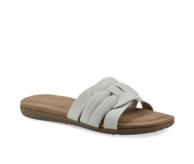 Women's Cliffs by White Mountain Fraley Slide Sandals