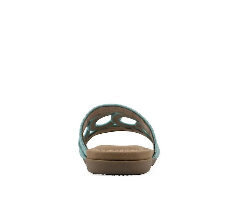 Women's Cliffs by White Mountain Fraly Slide Sandals