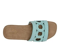 Women's Cliffs by White Mountain Fraly Slide Sandals