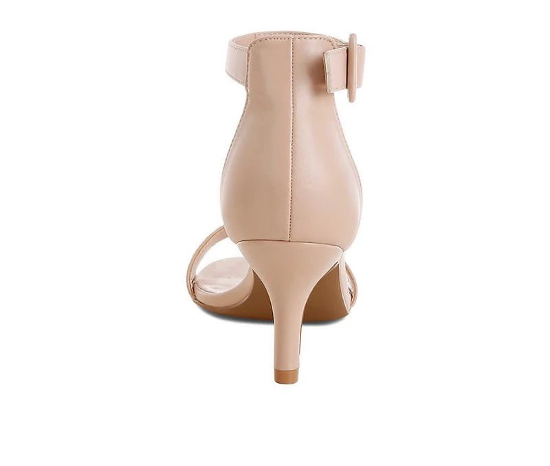 Women's London Rag Feruda Kitten Heel Sandals