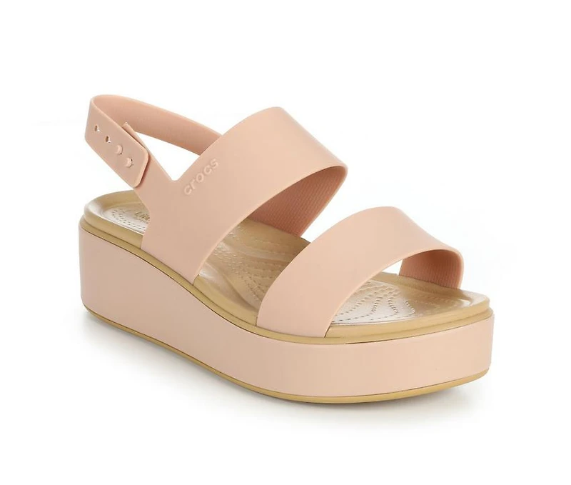 Women's Crocs Brooklyn Low Wrap Wedge