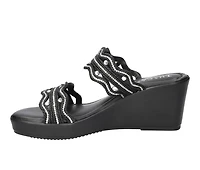 Women's Tuscany by Easy Street Selva Wedges