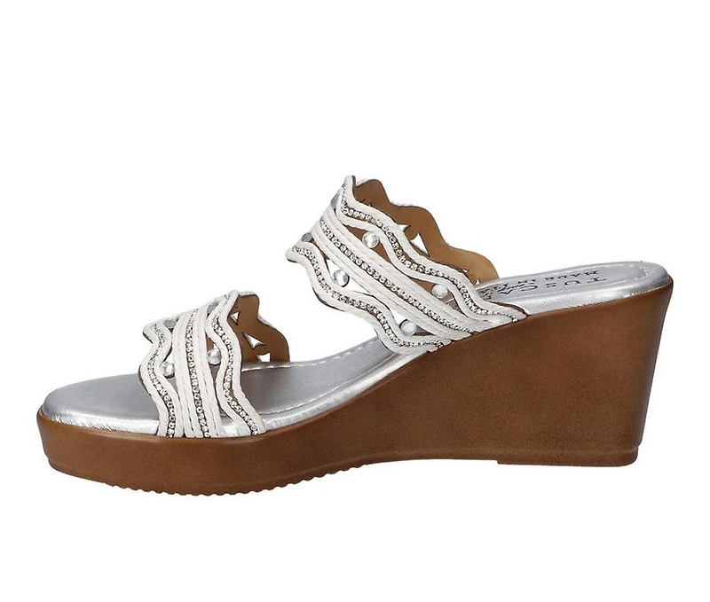 Women's Tuscany by Easy Street Selva Wedges