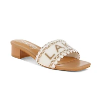 Women's London Rag Vacay Babe Heeled Sandals