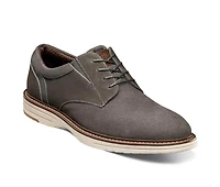Men's Nunn Bush Griff Suede Plain Toe Oxford Oxfords
