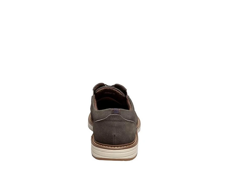 Men's Nunn Bush Griff Suede Plain Toe Oxford Oxfords
