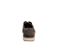 Men's Nunn Bush Griff Suede Plain Toe Oxford Oxfords