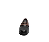 Men's Nunn Bush Luca Moc Toe Penny Loafer Dress Shoes