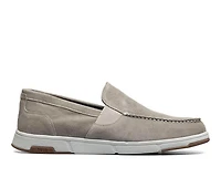 Men's Nunn Bush Luca Suede Moc Toe Venetian Slip On Loafers