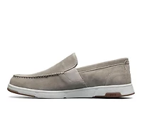 Men's Nunn Bush Luca Suede Moc Toe Venetian Slip On Loafers